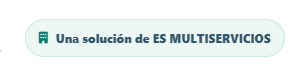 Una solución de ES MULTISERVICIOS